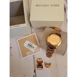 Michael Kors MK3207 Runway Rose Gold Stainless Steel Women's Watch
